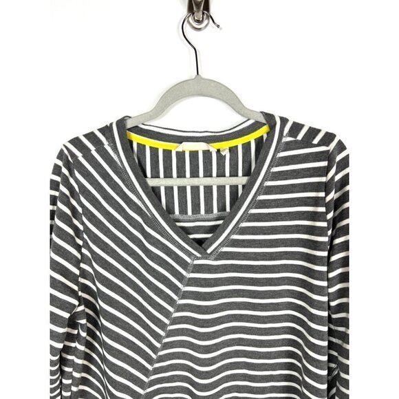 Soft surroundings long sleeve striped top - Picture 2 of 8